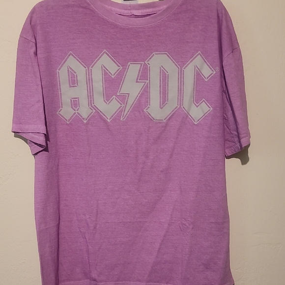 AC/DC Lavender Tee - Picture 1 of 2
